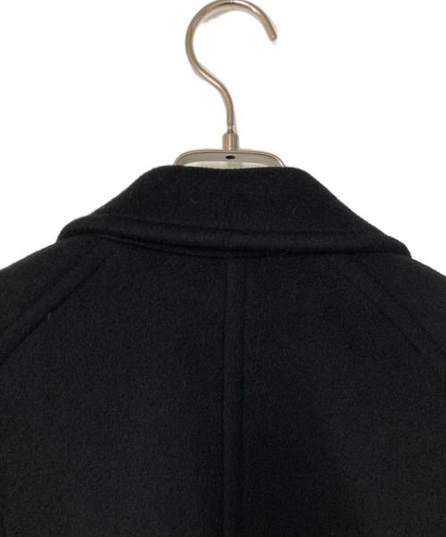 JOURNAL STANDARD（ジャーナルスタンダード）JOURNAL STANDARD (ジャーナルスタンダード) スーパー140ビーバーテーラーコート ブラック サイズ:38の古着・服飾アイテム