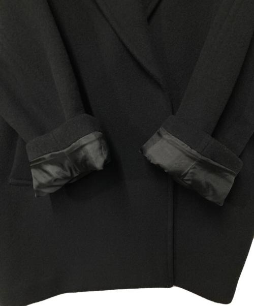 JOURNAL STANDARD（ジャーナルスタンダード）JOURNAL STANDARD (ジャーナルスタンダード) スーパー140ビーバーテーラーコート ブラック サイズ:38の古着・服飾アイテム