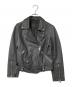 ALL SAINTS（オールセインツ）の古着「ラムレザーダブルライダースジャケット」｜グレー