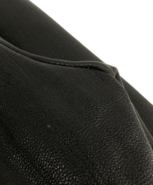 DES PRES（デ プレ）DES PRES (デ プレ) ラムレザージャケット ブラック サイズ:1の古着・服飾アイテム
