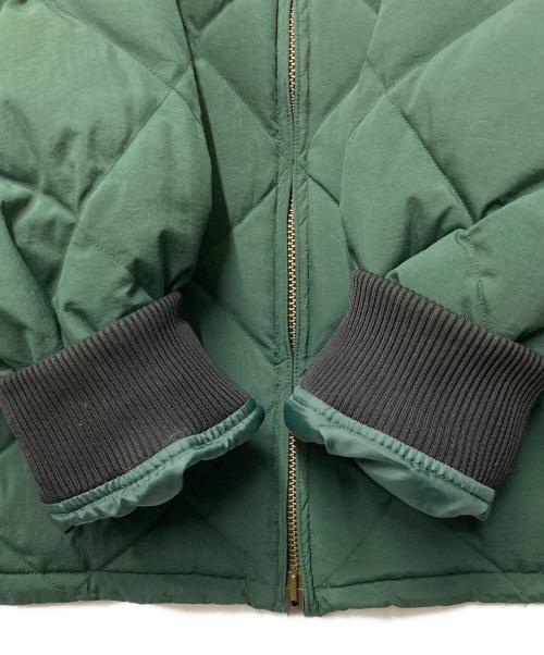 BEAMS（ビームス）BEAMS (ビームス) ワーク キルト ダウン ジャケット グリーン サイズ:Lの古着・服飾アイテム