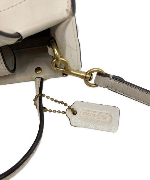 COACH（コーチ）COACH (コーチ) ミニ カシン トート 2WAY ショルダーバッグ ベージュの古着・服飾アイテム