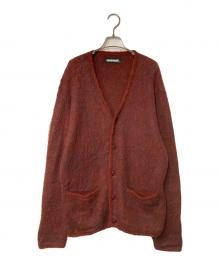 NEIGHBORHOOD（ネイバーフッド）の古着「MOHAIR CARDIGAN / NA-KNIT.LS」｜ボルドー