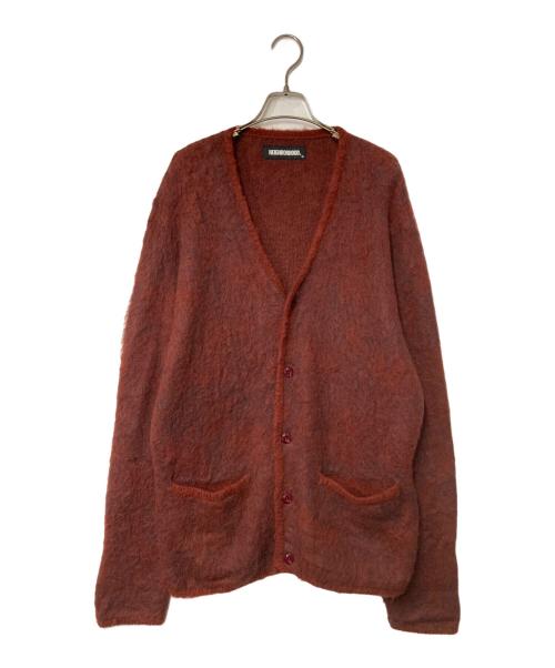 NEIGHBORHOOD（ネイバーフッド）NEIGHBORHOOD (ネイバーフッド) MOHAIR CARDIGAN / NA-KNIT.LS ボルドー サイズ:Ｍの古着・服飾アイテム