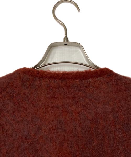 NEIGHBORHOOD（ネイバーフッド）NEIGHBORHOOD (ネイバーフッド) MOHAIR CARDIGAN / NA-KNIT.LS ボルドー サイズ:Ｍの古着・服飾アイテム
