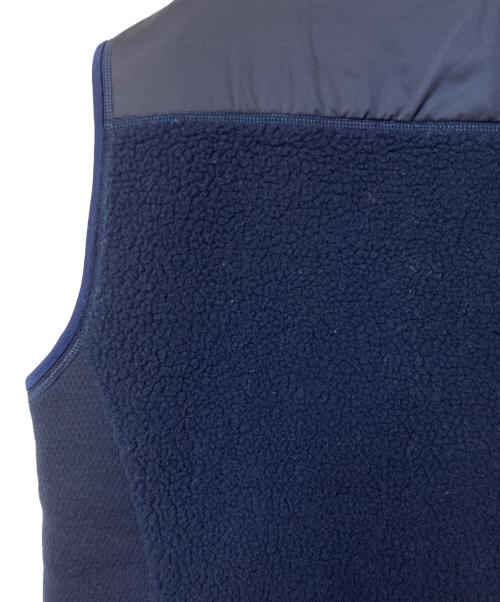 RLX RALPH LAUREN（アールエルエックスラルフローレン）RLX RALPH LAUREN (アールエルエックスラルフローレン) フリースベスト ネイビー×イエロー サイズ:Ｍの古着・服飾アイテム