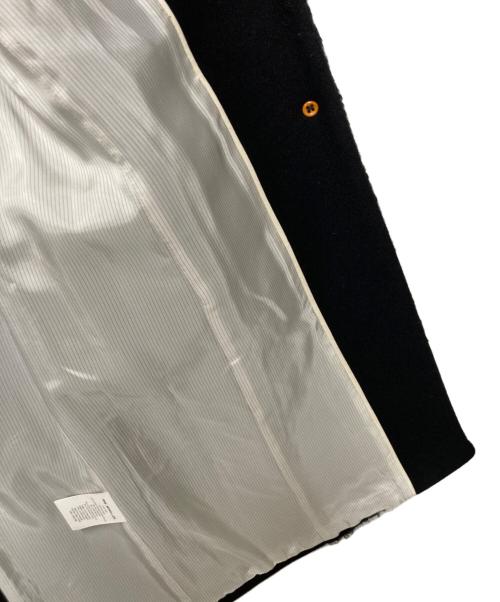 LENER（レネール）LENER (レネール) モヘヤ混 チェスターコート ブラック サイズ:36の古着・服飾アイテム