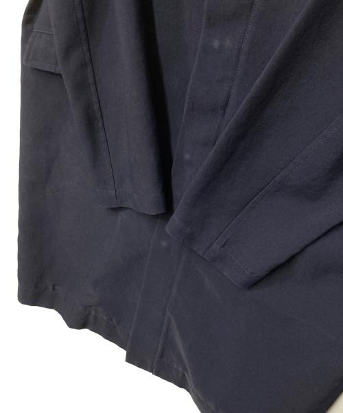 mina perhonen（ミナ ペルホネン）mina perhonen (ミナ ペルホネン) rain friends フーデッドコート ネイビー サイズ:36の古着・服飾アイテム