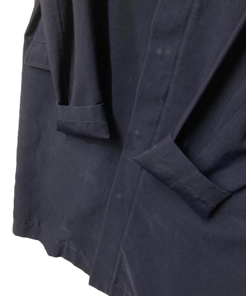 mina perhonen（ミナ ペルホネン）mina perhonen (ミナ ペルホネン) rain friends フーデッドコート ネイビー サイズ:36の古着・服飾アイテム