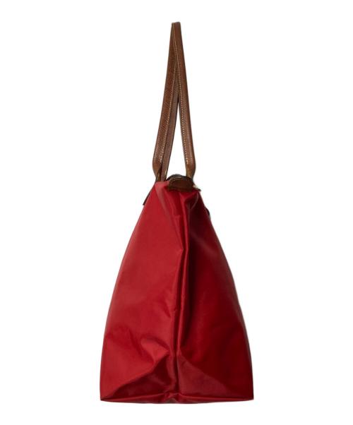 LONGCHAMP（ロンシャン）LONGCHAMP (ロンシャン) ル・プリアージュ トートバッグ レッドの古着・服飾アイテム