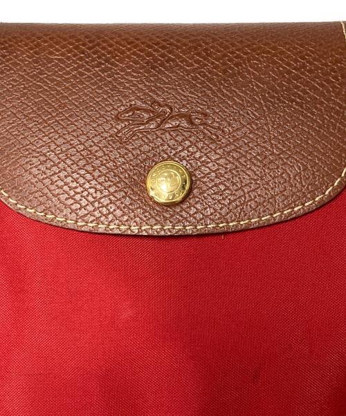 LONGCHAMP（ロンシャン）LONGCHAMP (ロンシャン) ル・プリアージュ トートバッグ レッドの古着・服飾アイテム