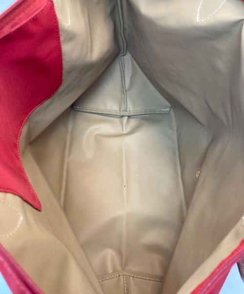 LONGCHAMP（ロンシャン）LONGCHAMP (ロンシャン) ル・プリアージュ トートバッグ レッドの古着・服飾アイテム