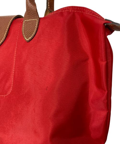 LONGCHAMP（ロンシャン）LONGCHAMP (ロンシャン) ル・プリアージュ トートバッグ レッドの古着・服飾アイテム