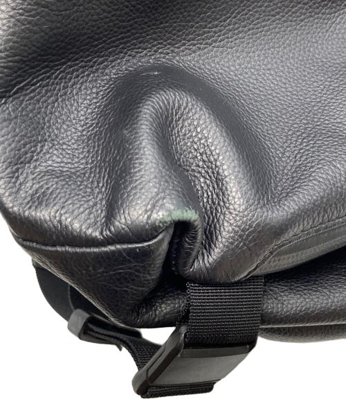 BROSKI and SUPPLY（ブロスキーアンドサプライ）BROSKI and SUPPLY (ブロスキーアンドサプライ) Adjust-pack / waterproof leather ブラックの古着・服飾アイテム