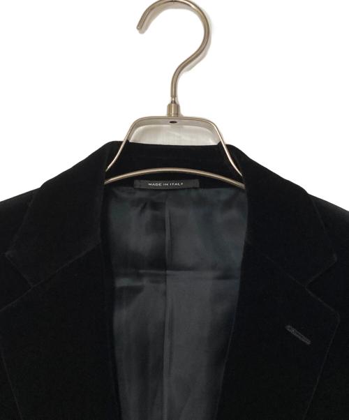 RALPH LAUREN（ラルフローレン）RALPH LAUREN (ラルフローレン) ベルベットテーラードジャケット ブラック サイズ:36Sの古着・服飾アイテム