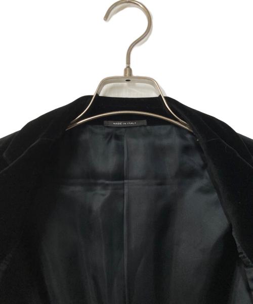 RALPH LAUREN（ラルフローレン）RALPH LAUREN (ラルフローレン) ベルベットテーラードジャケット ブラック サイズ:36Sの古着・服飾アイテム