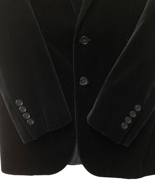 RALPH LAUREN（ラルフローレン）RALPH LAUREN (ラルフローレン) ベルベットテーラードジャケット ブラック サイズ:36Sの古着・服飾アイテム