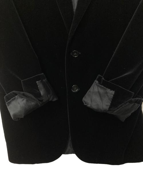 RALPH LAUREN（ラルフローレン）RALPH LAUREN (ラルフローレン) ベルベットテーラードジャケット ブラック サイズ:36Sの古着・服飾アイテム