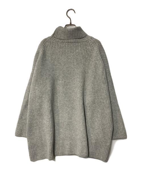 Spick and Span（スピック＆スパン）Spick and Span (スピック＆スパン) ラムウールチュニックタートルニット グレー サイズ:FREEの古着・服飾アイテム