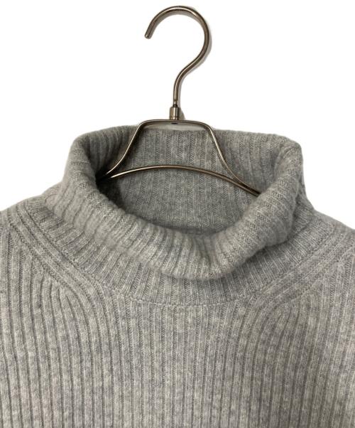 Spick and Span（スピック＆スパン）Spick and Span (スピック＆スパン) ラムウールチュニックタートルニット グレー サイズ:FREEの古着・服飾アイテム