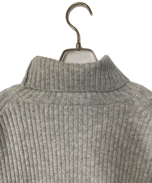 Spick and Span（スピック＆スパン）Spick and Span (スピック＆スパン) ラムウールチュニックタートルニット グレー サイズ:FREEの古着・服飾アイテム