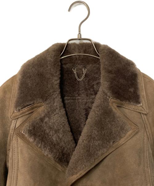 Morlands（モーランド）Morlands (モーランド) ムートンコート ブラウン サイズ:38の古着・服飾アイテム