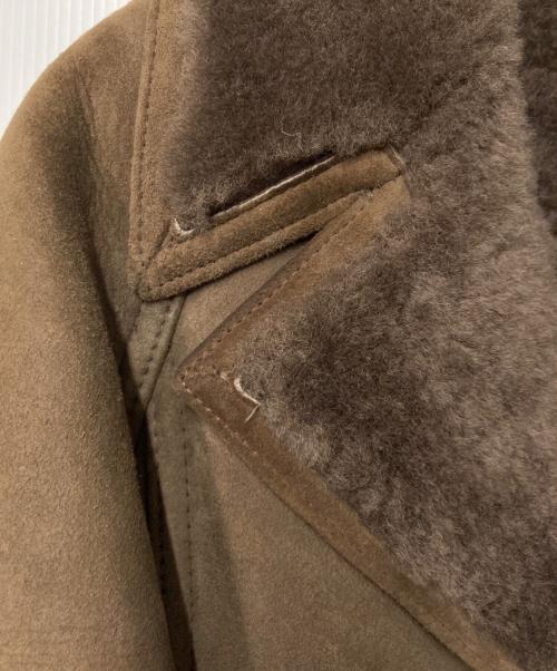 Morlands（モーランド）Morlands (モーランド) ムートンコート ブラウン サイズ:38の古着・服飾アイテム