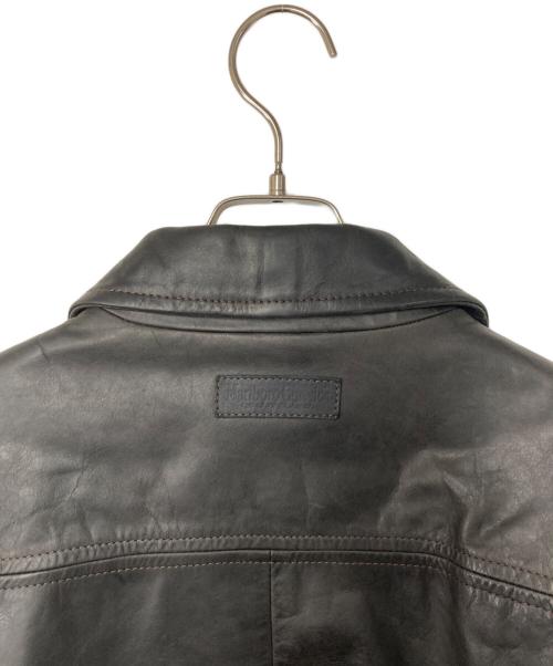 Marlboro Classics（マルボロクラッシクス）Marlboro Classics (マルボロクラッシクス) カウレザーコート ブラック サイズ:Lの古着・服飾アイテム