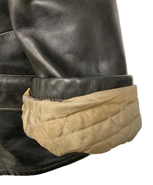 Marlboro Classics（マルボロクラッシクス）Marlboro Classics (マルボロクラッシクス) カウレザーコート ブラック サイズ:Lの古着・服飾アイテム