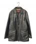 Marlboro Classics（マルボロクラッシクス）の古着「カウレザーコート」｜ブラック