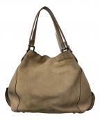 COACHコーチ）の古着「イーディー スエード切替トートバッグ」｜ベージュ