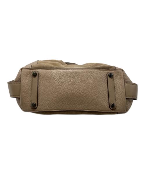 COACH（コーチ）COACH (コーチ) イーディー スエード切替トートバッグ ベージュの古着・服飾アイテム