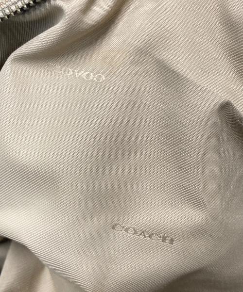 COACH（コーチ）COACH (コーチ) イーディー スエード切替トートバッグ ベージュの古着・服飾アイテム