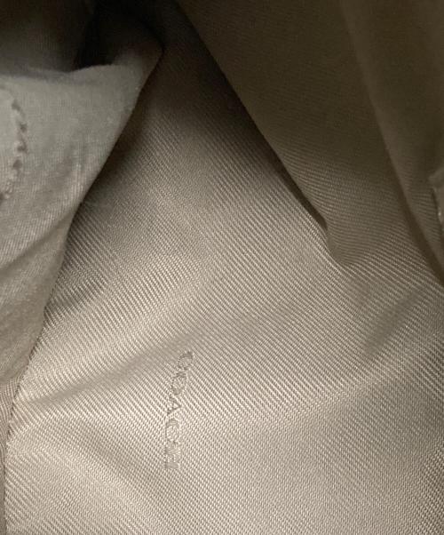 COACH（コーチ）COACH (コーチ) イーディー スエード切替トートバッグ ベージュの古着・服飾アイテム