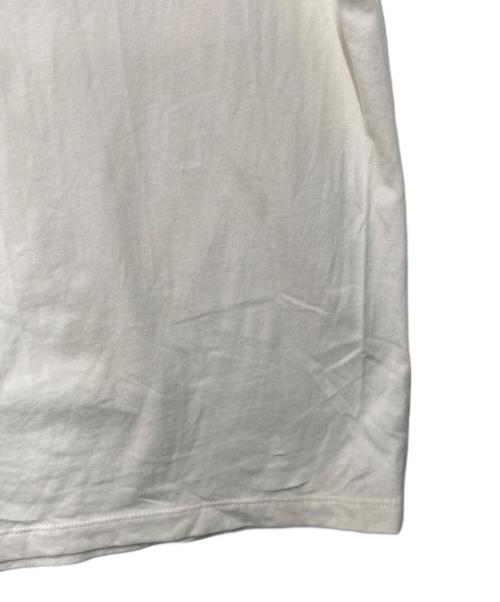 COACH（コーチ）COACH (コーチ) SNOOPY (スヌーピー) スヌーピー シグネチャー スクエア Tシャツ アイボリー サイズ:Mの古着・服飾アイテム