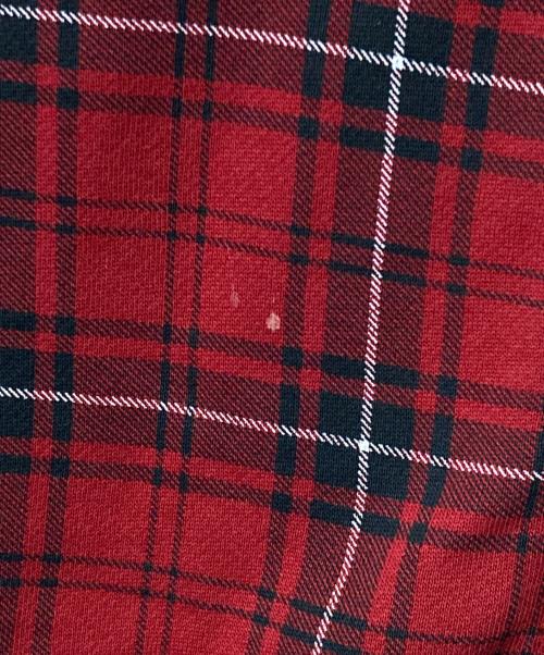 POLO RALPH LAUREN（ポロ・ラルフローレン）POLO RALPH LAUREN (ポロ・ラルフローレン) ポニー刺繍裏サーマルジップパーカー レッド×ブラック サイズ:XLの古着・服飾アイテム