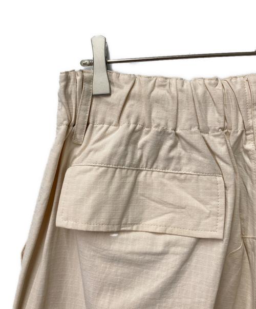B.BALLSY（ボールジーブラザーズ）B.BALLSY (ボールジーブラザーズ) Ripstop Cargo Half Pants アイボリー サイズ:Fの古着・服飾アイテム