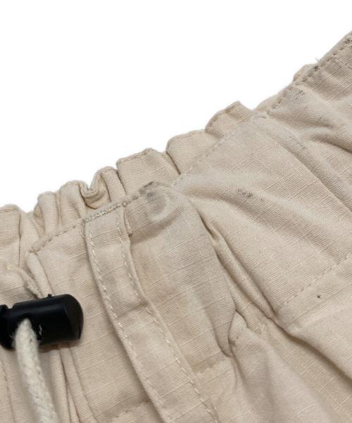 B.BALLSY（ボールジーブラザーズ）B.BALLSY (ボールジーブラザーズ) Ripstop Cargo Half Pants アイボリー サイズ:Fの古着・服飾アイテム