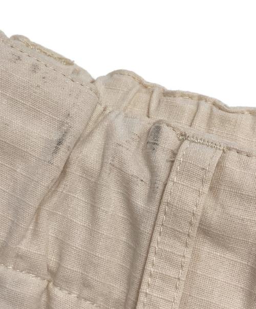 B.BALLSY（ボールジーブラザーズ）B.BALLSY (ボールジーブラザーズ) Ripstop Cargo Half Pants アイボリー サイズ:Fの古着・服飾アイテム