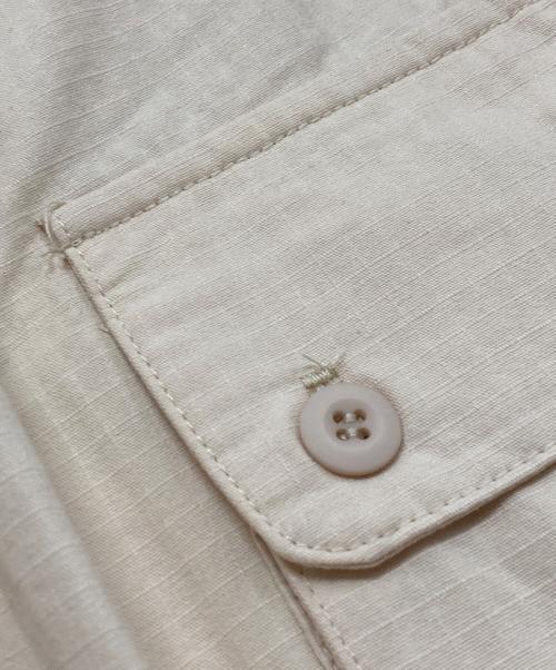 B.BALLSY（ボールジーブラザーズ）B.BALLSY (ボールジーブラザーズ) Ripstop Cargo Half Pants アイボリー サイズ:Fの古着・服飾アイテム