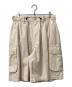 B.BALLSY（ボールジーブラザーズ）の古着「Ripstop Cargo Half Pants」｜アイボリー