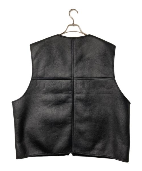 SUPREME（シュプリーム）SUPREME (シュプリーム) Reversible Faux Shearling Vest ブラック サイズ:XXLの古着・服飾アイテム