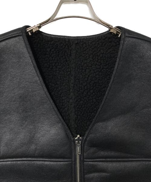 SUPREME（シュプリーム）SUPREME (シュプリーム) Reversible Faux Shearling Vest ブラック サイズ:XXLの古着・服飾アイテム