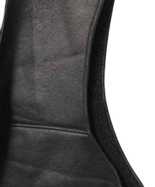 SUPREME（シュプリーム）SUPREME (シュプリーム) Reversible Faux Shearling Vest ブラック サイズ:XXLの古着・服飾アイテム
