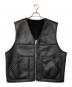 SUPREME（シュプリーム）の古着「Reversible Faux Shearling Vest」｜ブラック