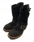 RED WING×BEAMSレッドウィング×ビームス）の古着「BEAMS 別注 エンジニアブーツ」｜ブラウン