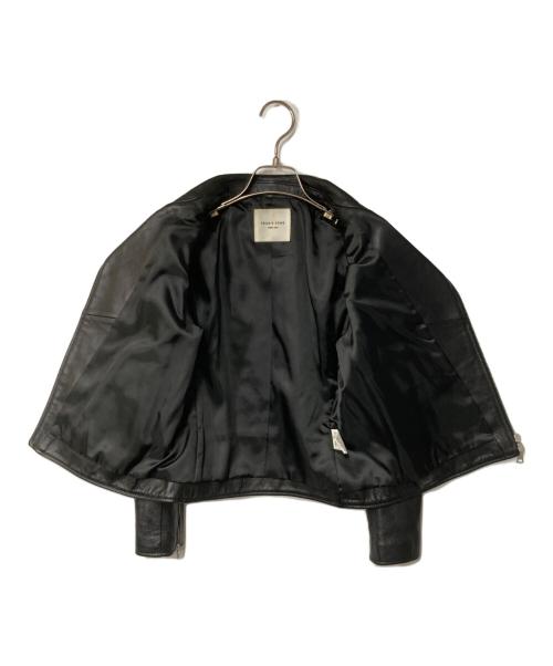 FREAK'S STORE（フリークスストア）FREAK'S STORE (フリークスストア) ゴートレザー ダブルライダースジャケット ブラック サイズ:Sの古着・服飾アイテム