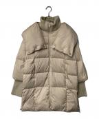 spoom.スプーム）の古着「ダウンコート」｜ベージュ