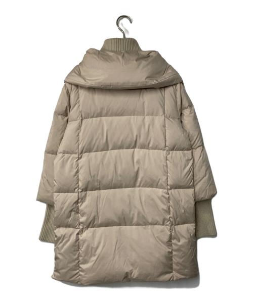 spoom.（スプーム）spoom. (スプーム) ダウンコート ベージュ サイズ:40の古着・服飾アイテム