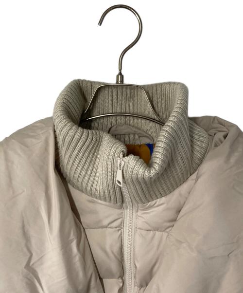 spoom.（スプーム）spoom. (スプーム) ダウンコート ベージュ サイズ:40の古着・服飾アイテム